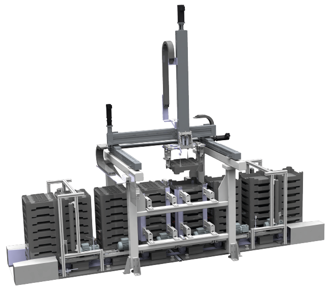 mai-traystacker-pr3 Standard-Produkt Traystapler Traystacker PR3